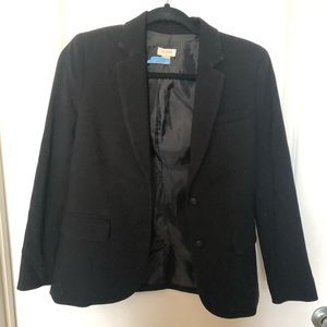 Womens Black JCrew Blazer 0P